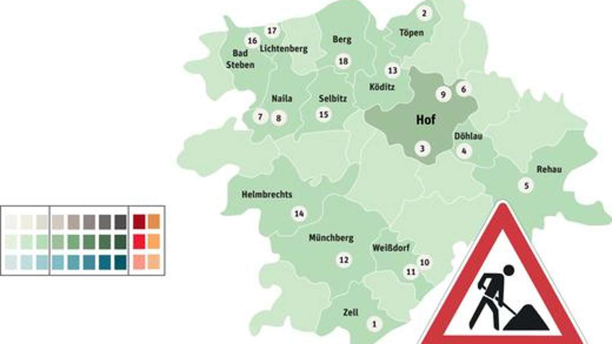 Hof: Bund erneuert seine Straßen