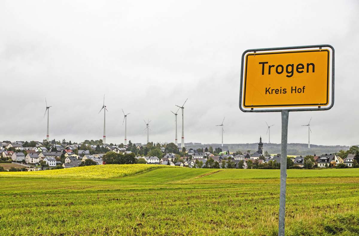 Die Gemeinde Trogen hat wegen niedriger Gewerbesteuereinnahmen eine geringe Finanzkraft. Foto: Isabel Wilfer