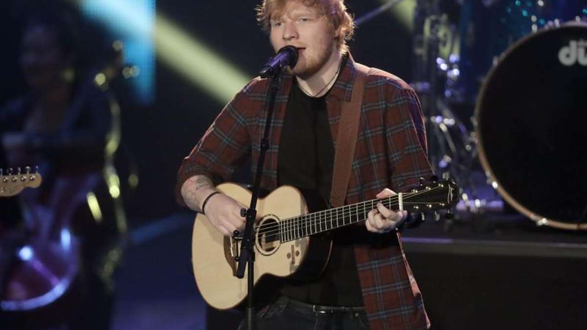 Kunst und Kultur: Ed Sheeran hat Rekord-Einnahmen mit seinen Auftritten