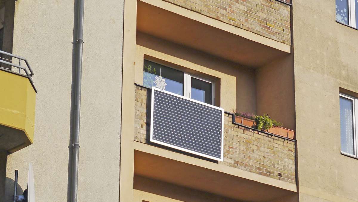 PV-Anlage auf dem Balkon: Nachbarn ziehen vors Wunsiedler Zivilgericht