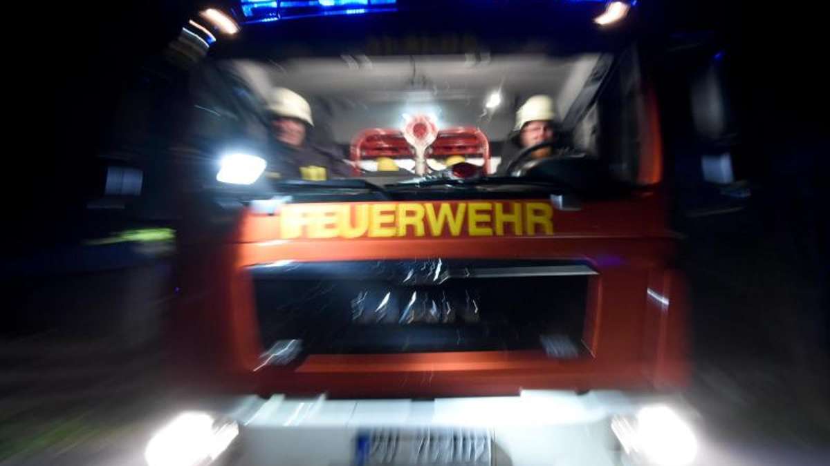 Kulmbach -: Feueralarm reißt alle aus dem Schlaf: Kinderheim evakuiert