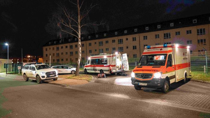 Einsatz in Bamberg: Massenschlägerei im Ankerzentrum