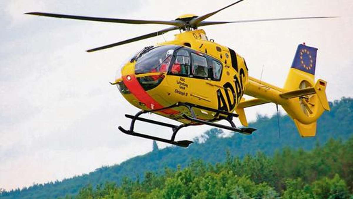 Münchberg: Segelflugzeug abgestürzt: Pilot schwer verletzt