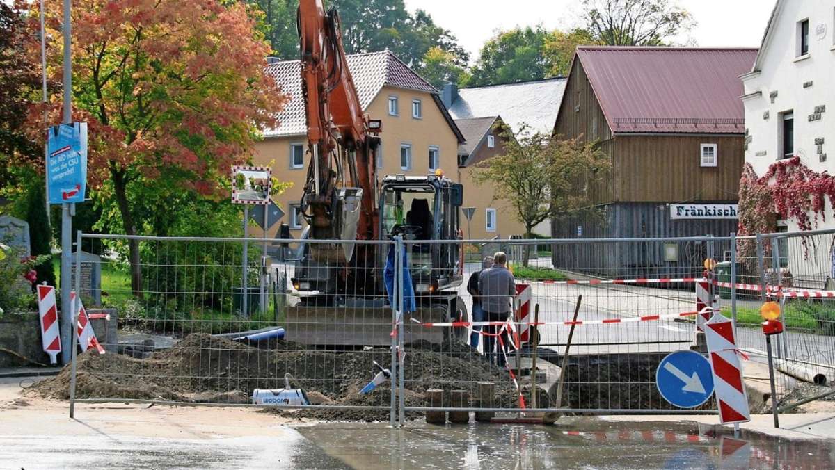 Waldershof: Zahlreiche Baustellen im Stadtgebiet