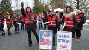 Reha-Zentrum: Beschäftigte streiken in Bad Steben