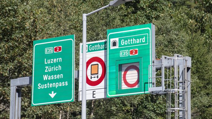 Gotthard-Straßentunnel soll am Freitagabend wieder öffnen