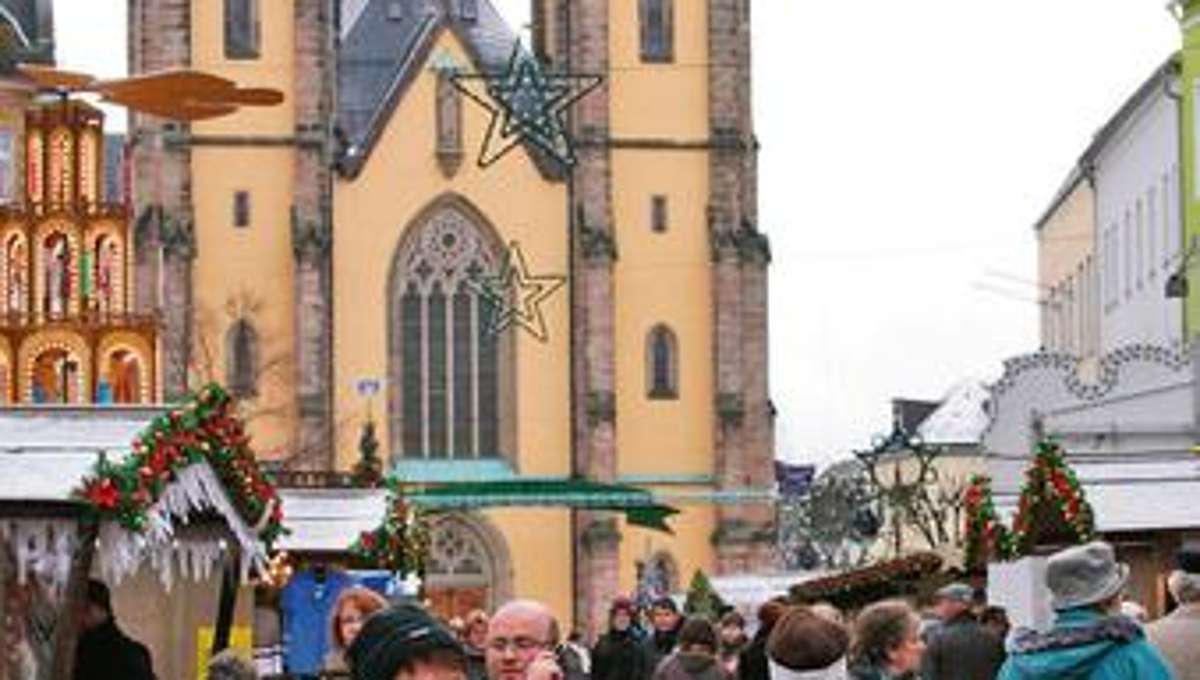 Hof: Kirche kritisiert langen Weihnachtsmarkt
