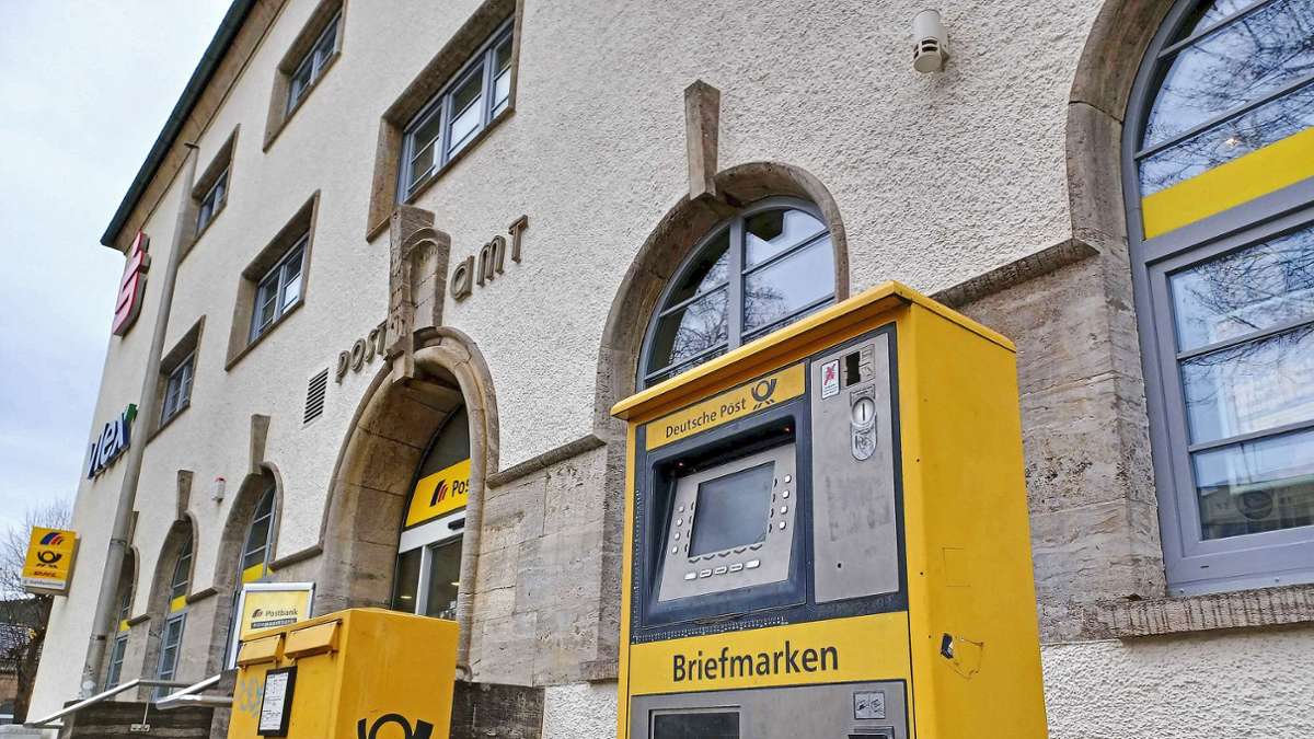 Postfiliale: Postbank in Kulmbach droht Schließung