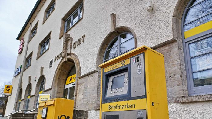 Postbank in Kulmbach droht Schließung