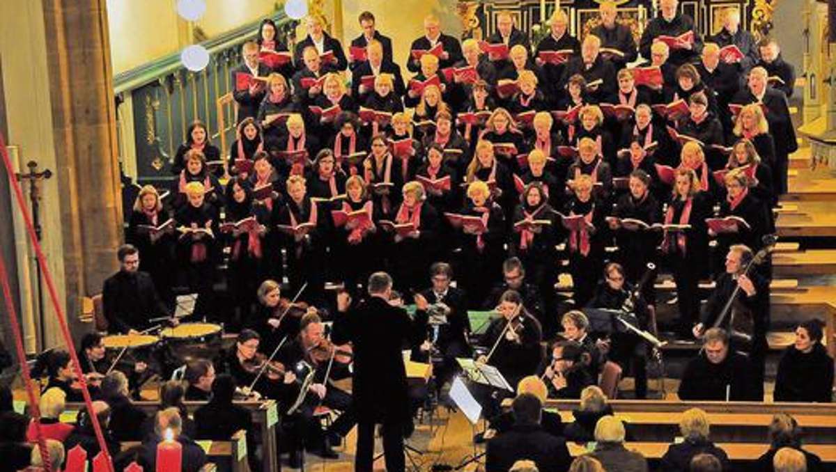 Kulmbach: Chor, Orchester und Solisten im Einklang