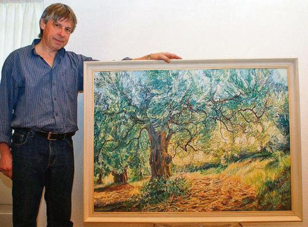 "Starke Bäume" sind ein Lieblingsthema von Günther Hermann. Foto: asz
