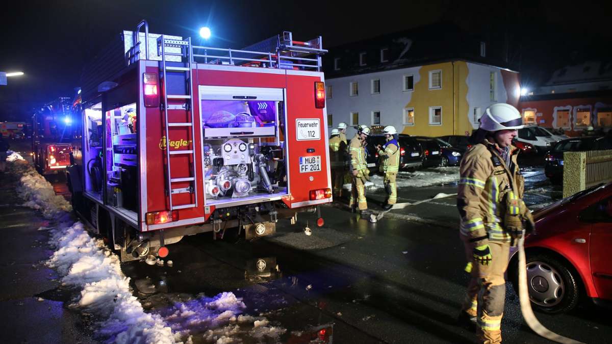 Münchberg: Fettbrand im Münchberger AWO-Heim