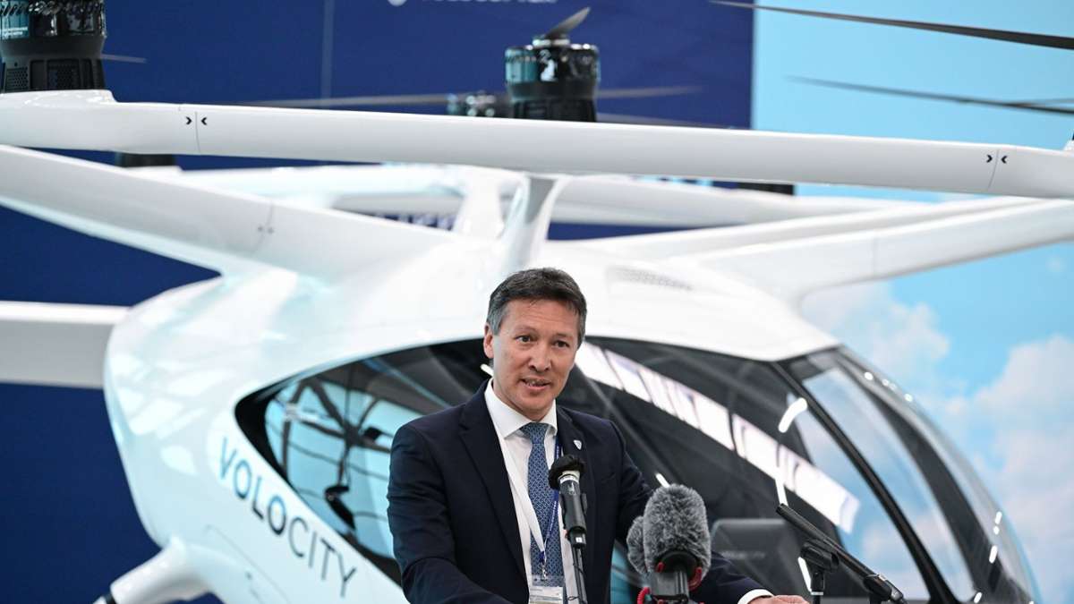Luftverkehr: Volocopter-Chef kritisiert mangelnde Unterstützung
