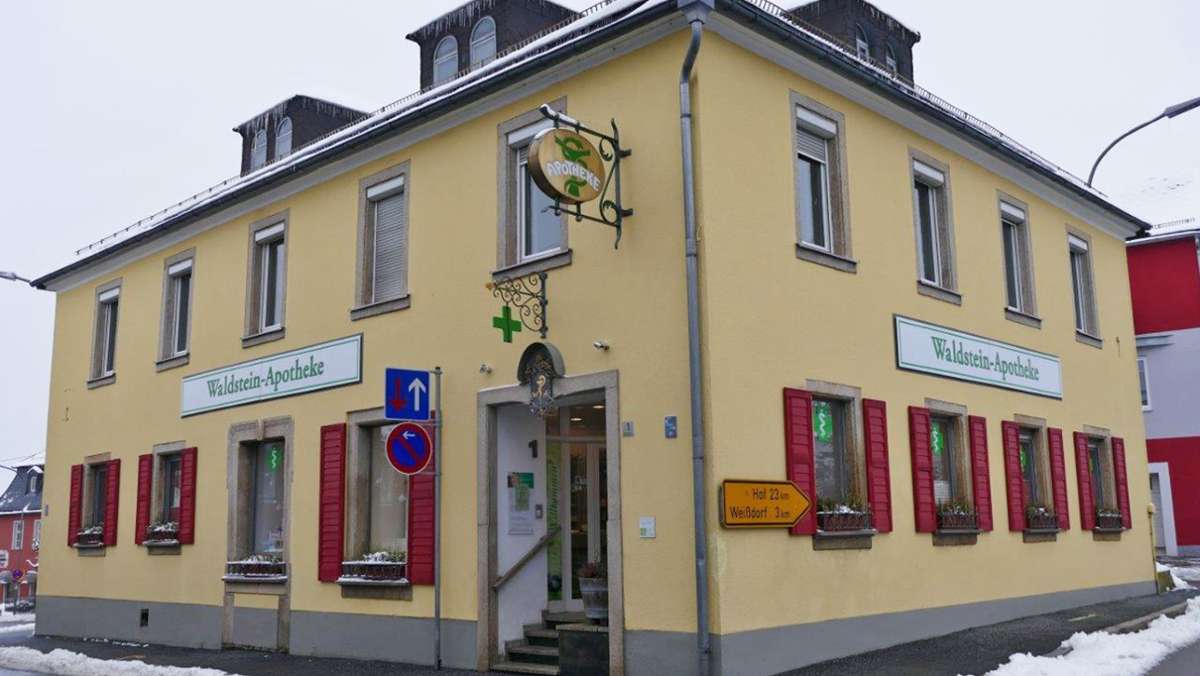 Sparneck: Waldstein-Apotheke  schließt