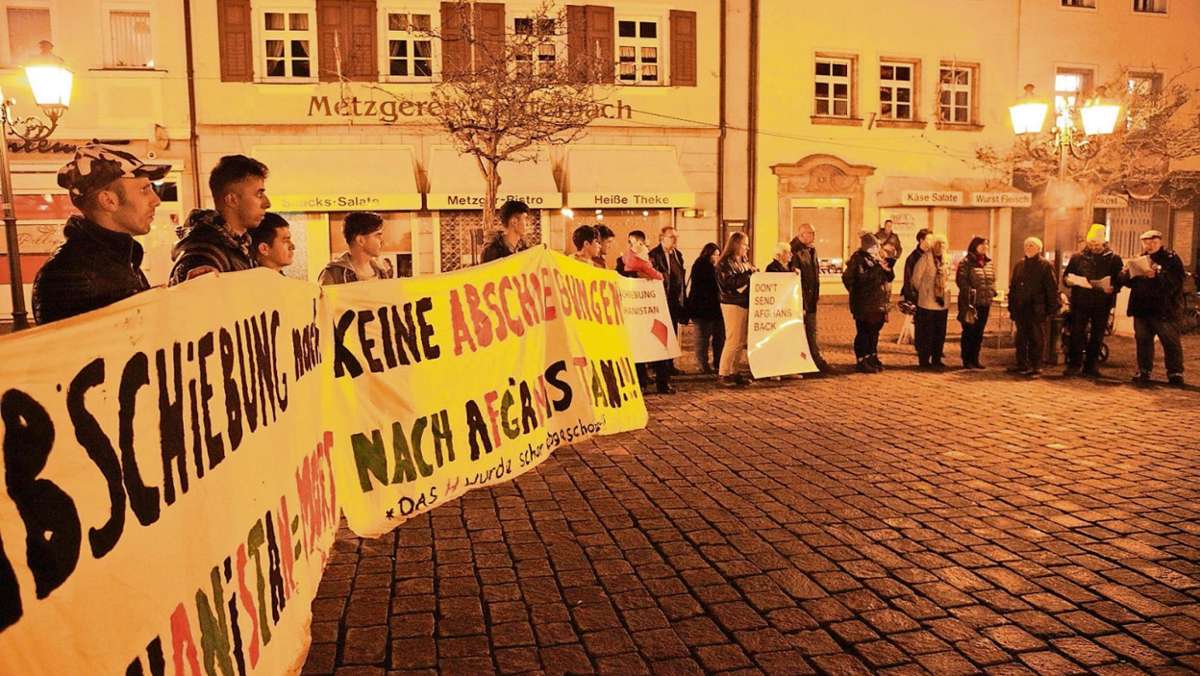 Kulmbach: Für Menschenrechte und gegen Abschiebung