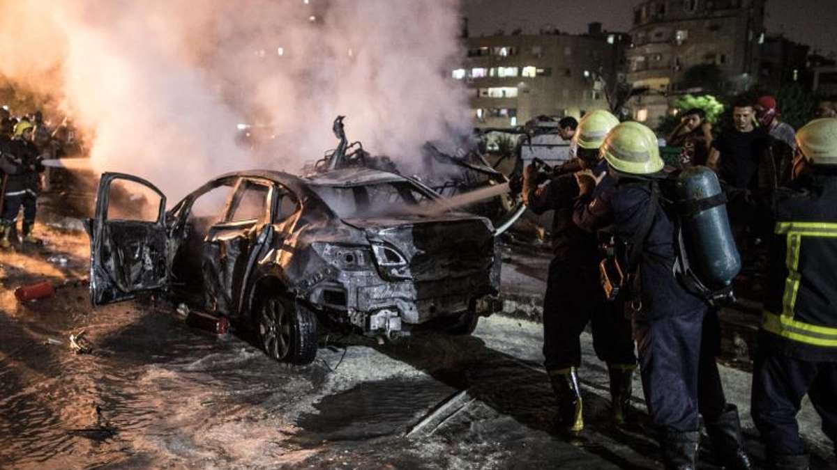 Terror in Ägypten: 20 Tote bei Anschlag mit Autobombe in Kairo