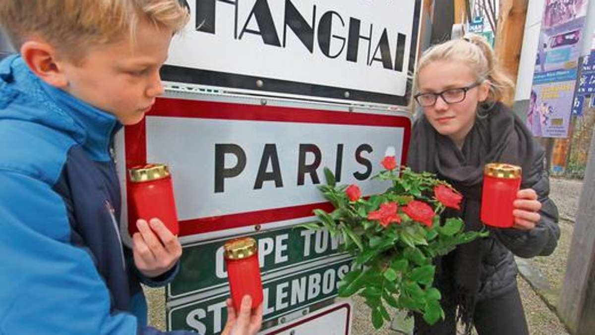 Hof: Trauer in der Region: Alle Gedanken sind in Paris