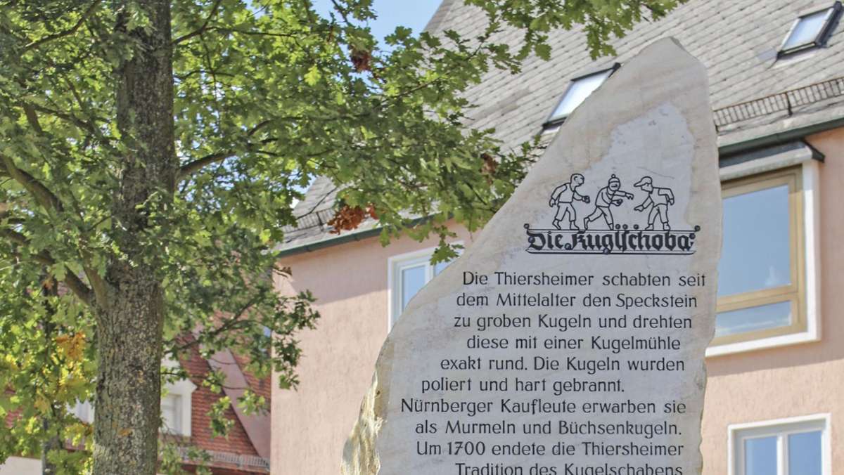 Blick in die Ortsgeschichte: Gedenkstein erinnert an die Thiersheimer „Kuglschoba“
