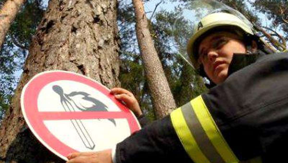 Länderspiegel: Hohe Waldbrandgefahr in Oberfranken