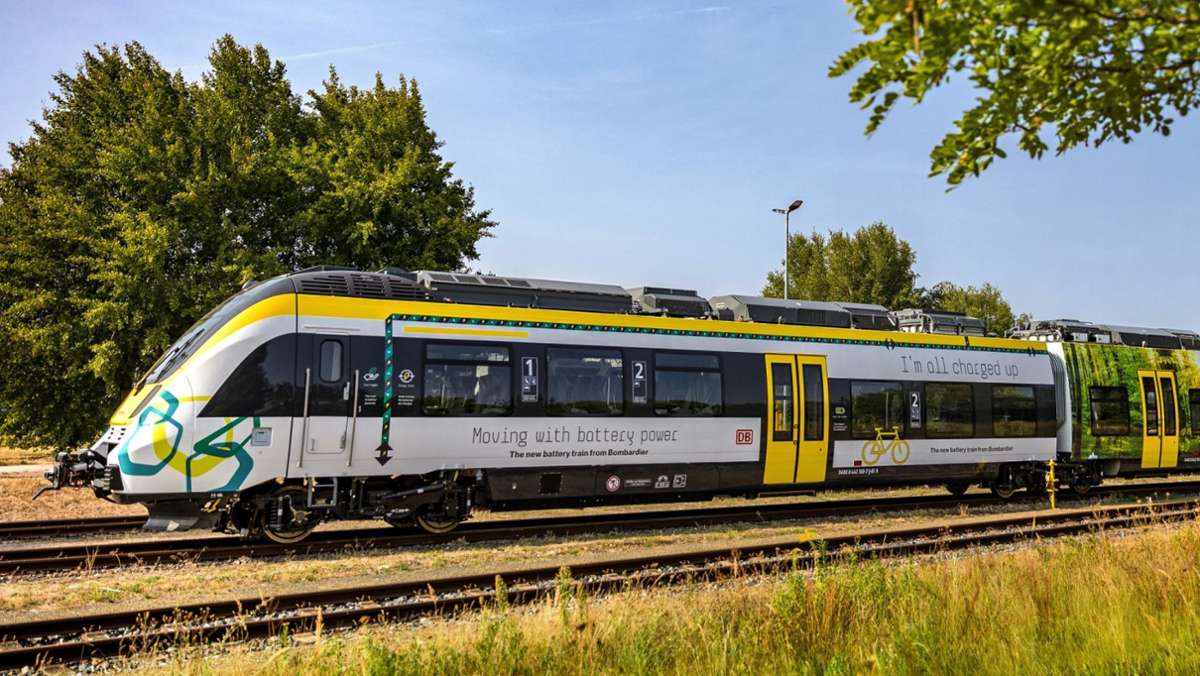 Für den Nahverkehr in Oberfranken: Verkehrsclub fordert Akku-Züge