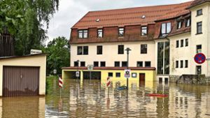 Selbitz kämpft gegen Hochwasser