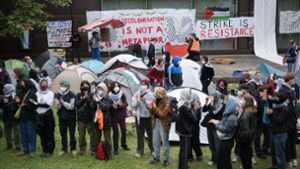 Nahostkonflikt: Uni Bremen: Protestcamp von propalästinensischen Aktivisten