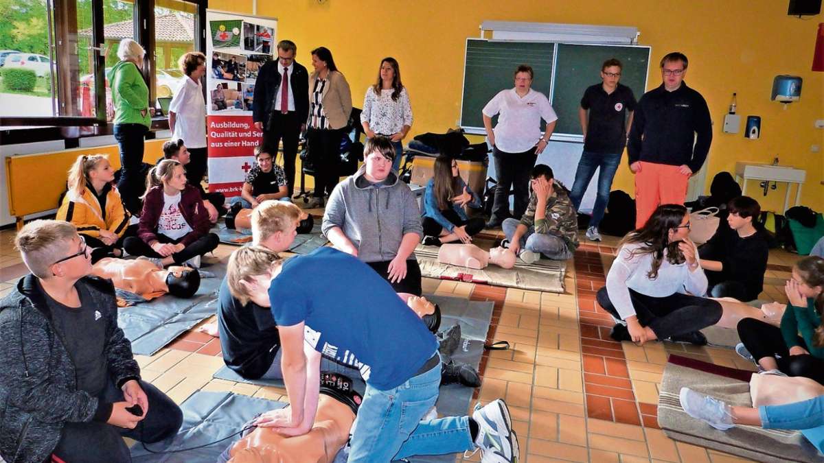 Kulmbach: Leben retten ist gar nicht schwer