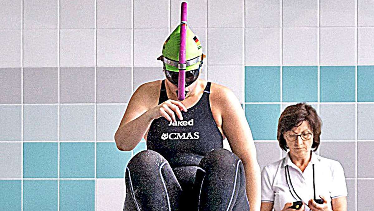 Flossenschwimmen: Christin Schaller holt Goldmedaille
