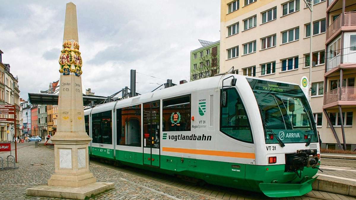 Hof/Neumark: Vogtlandbahn als erster DB-Konkurrent