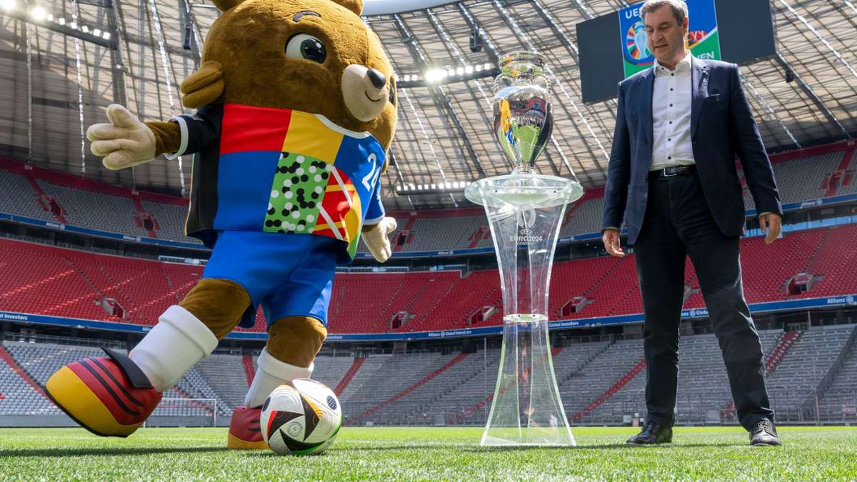 Meisterschaft: Pokal soll einen Monat vor Auftaktspiel EM-Vorfreude wecken