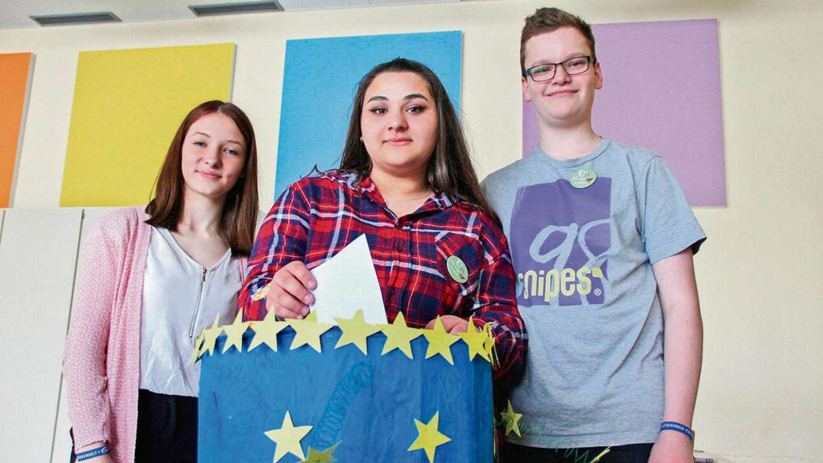 Schwarzenbach an der Saale: Die Jugend hat schon für Europa gewählt
