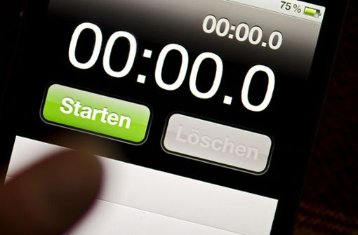 Künftig mit Digitaluhr: Die Redezeit soll fortan live angezeigt werden. Foto: picture alliance / dpa