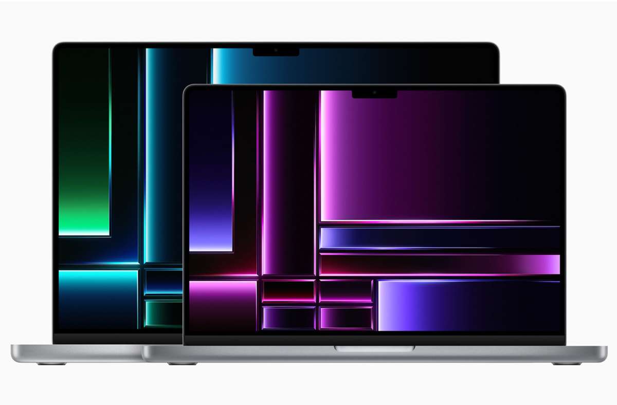 Mehr Leistung mit M2-Prozessoren: Apple hat neue Macbook-Modelle vorgestellt. Foto: Apple