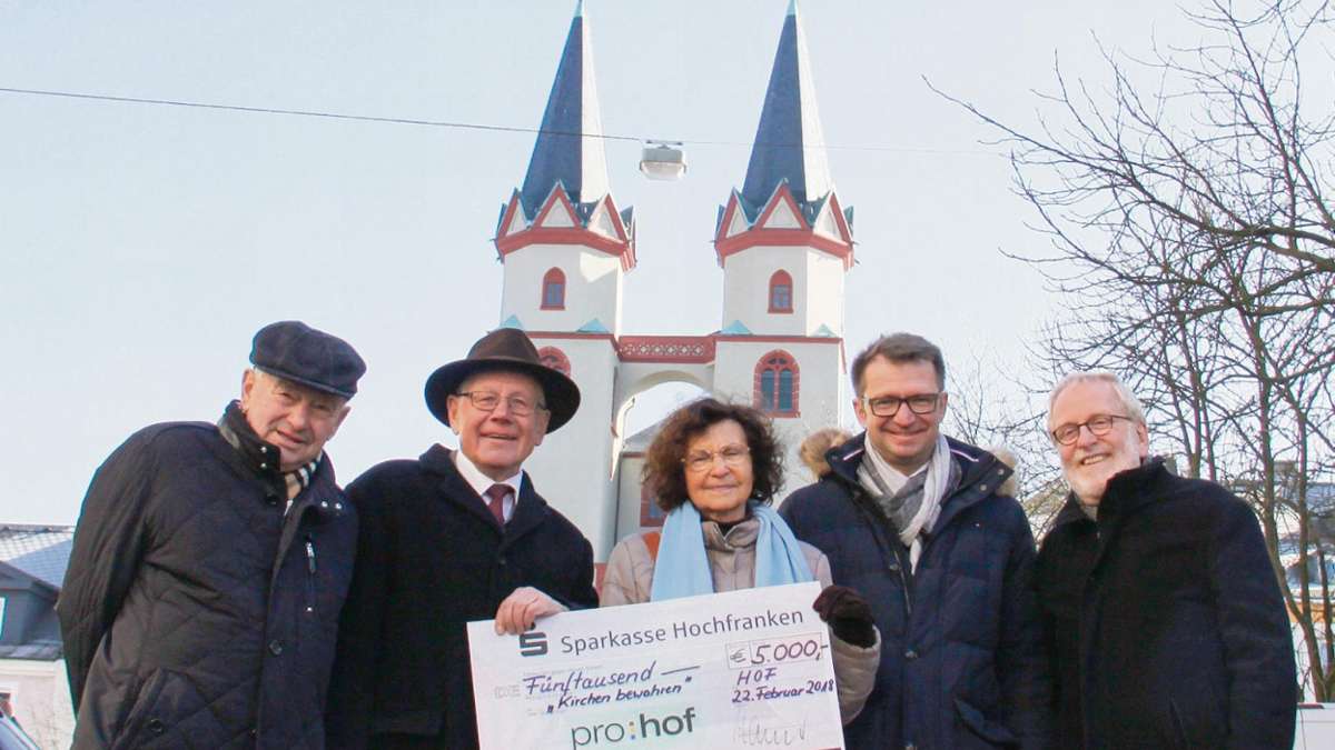 Hof: Pro-Hof unterstützt Stiftung