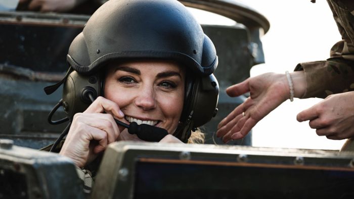 Neue Fotos der Royals: Herzogin Kate beim Militärtraining
