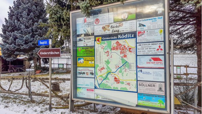 Neugestaltung Köditz: Konzept des Ortsplans ist überholt