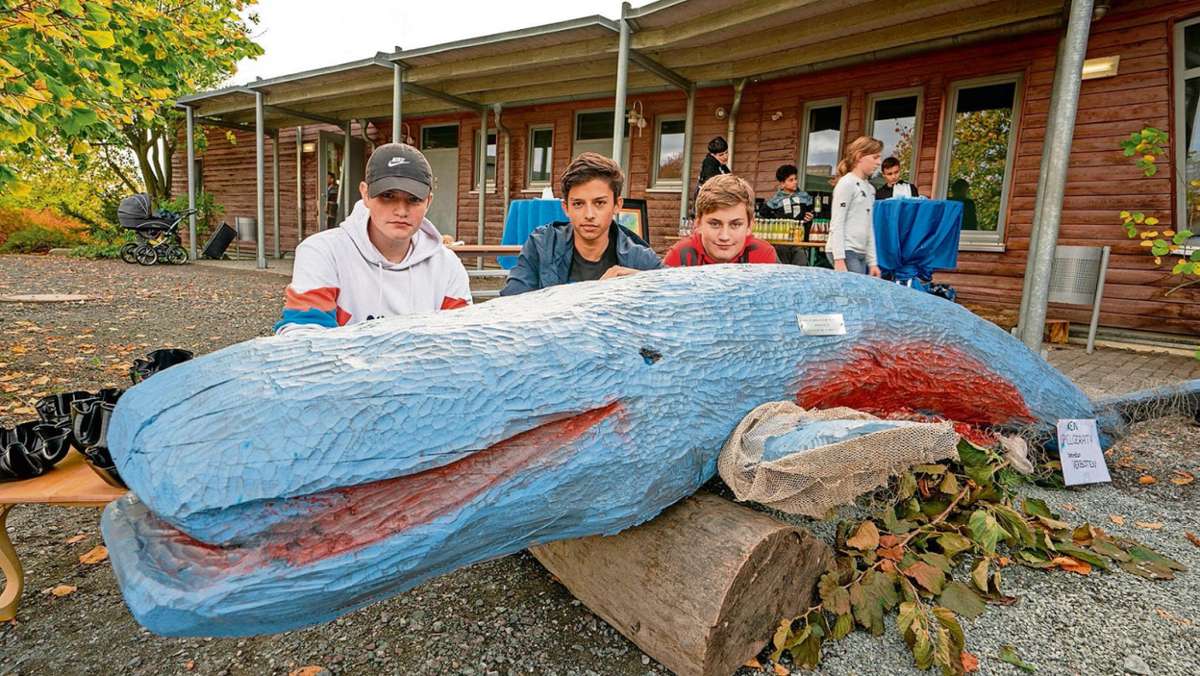 Hof: Waldorfschule feiert - und denkt an die Wale