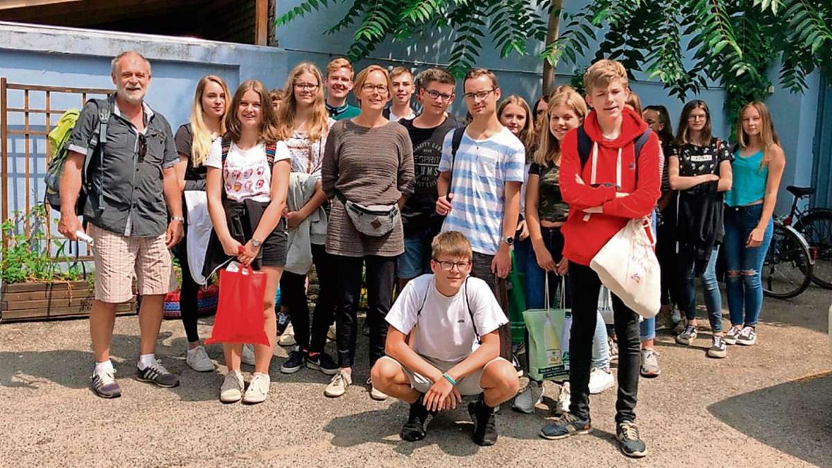 Münchberg: Schüler besuchen Obdachlose in Nürnberg