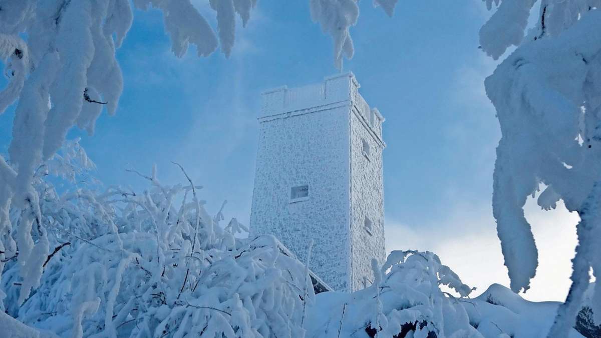 Wunsiedel: Winterwunderland auf dem Ochsenkopf