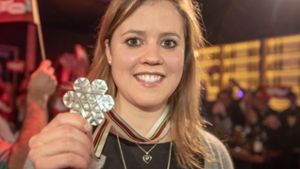 Viktoria Rebensburg genießt WM-Silber - 
