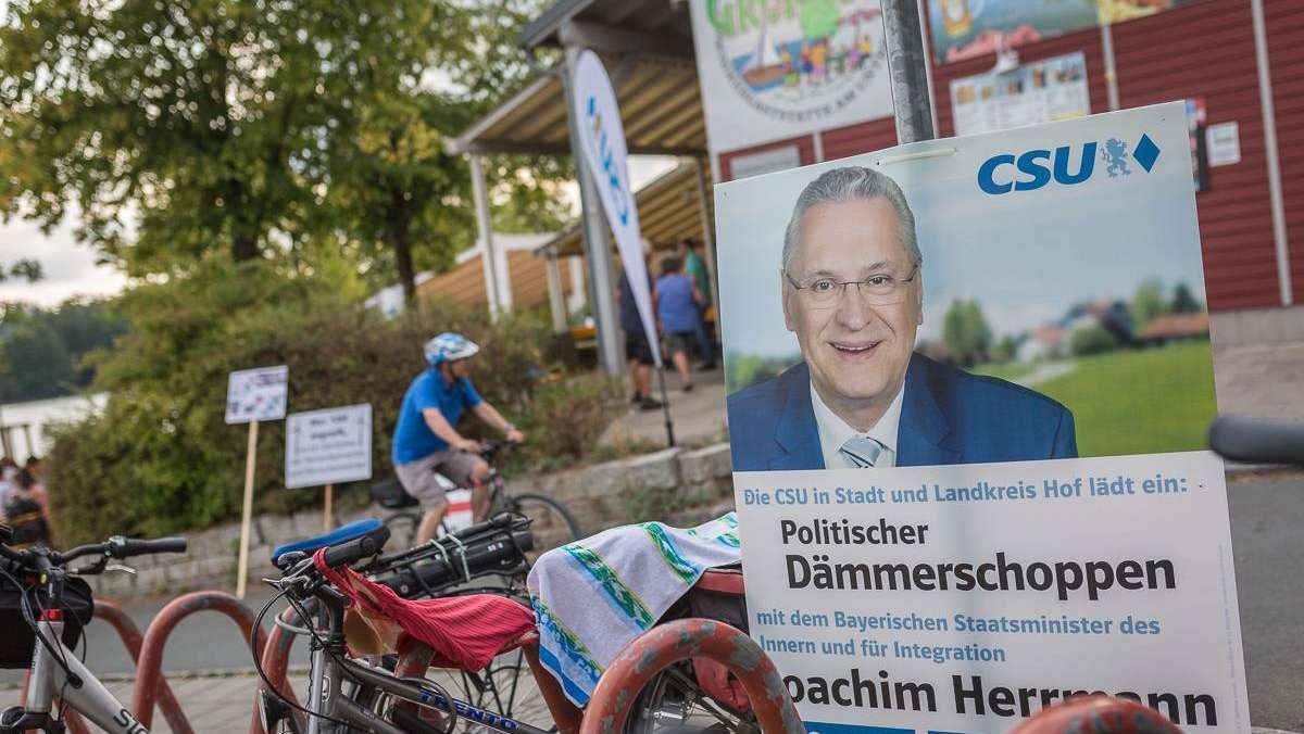 Hof: Dämmerschoppen der CSU: Grünen-Anfrage erzürnt OB Fichtner