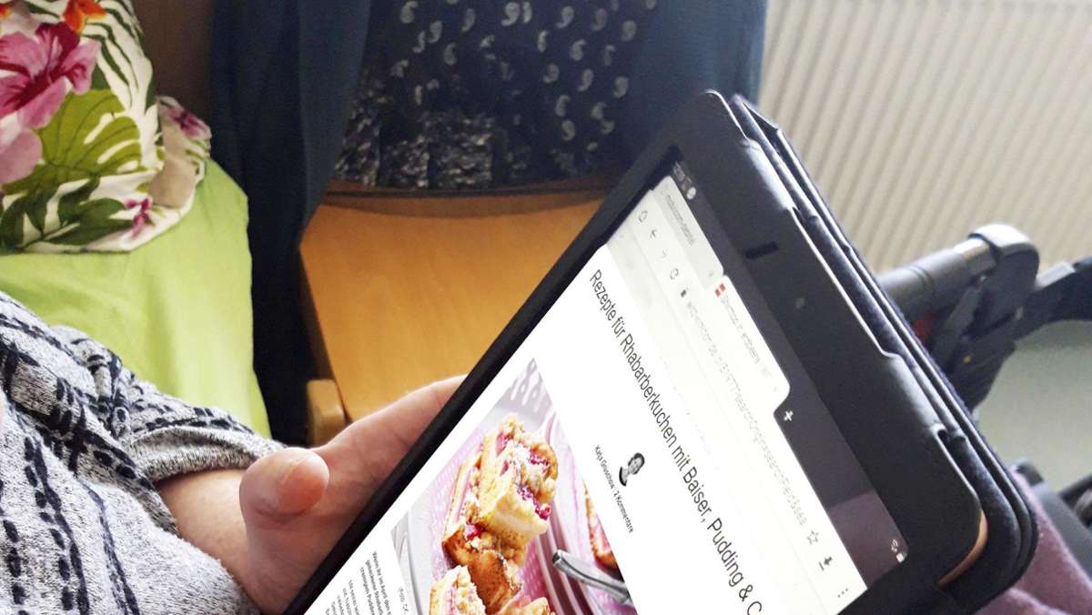 Kulmbacher Diakonie: Übers Tablet in Kontakt bleiben