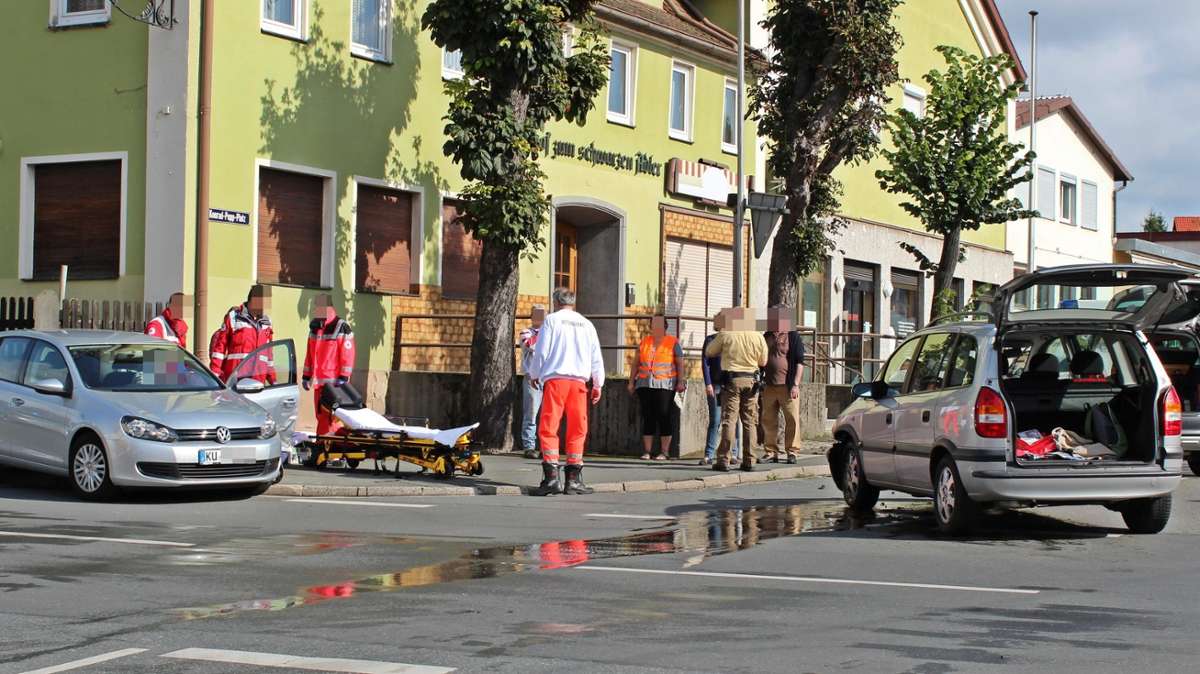 Kulmbach: Drei Verletzte nach Zusammenstoß