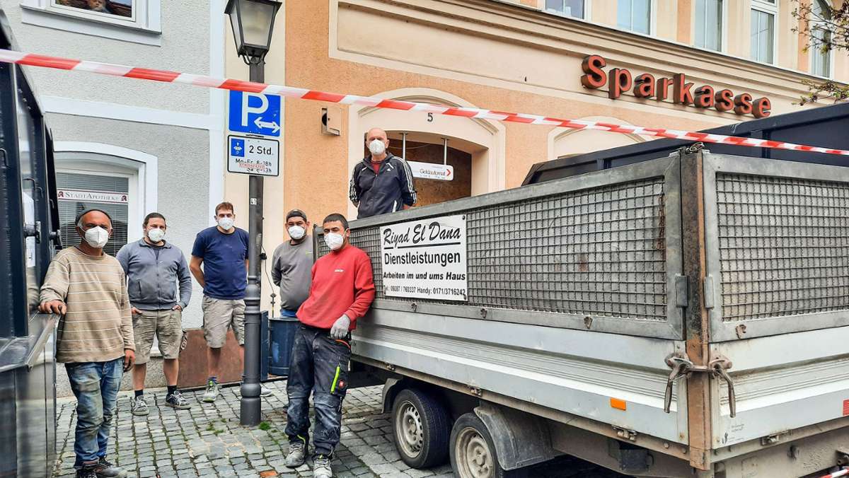 Umbauarbeiten in Arzberg: Sparkassen-Filiale wird kleiner