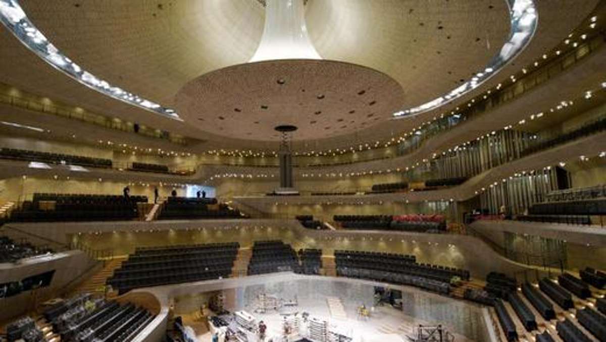 Kunst und Kultur: Endspurt beim Bau der Elbphilharmonie - Der Konzertsaal erklingt