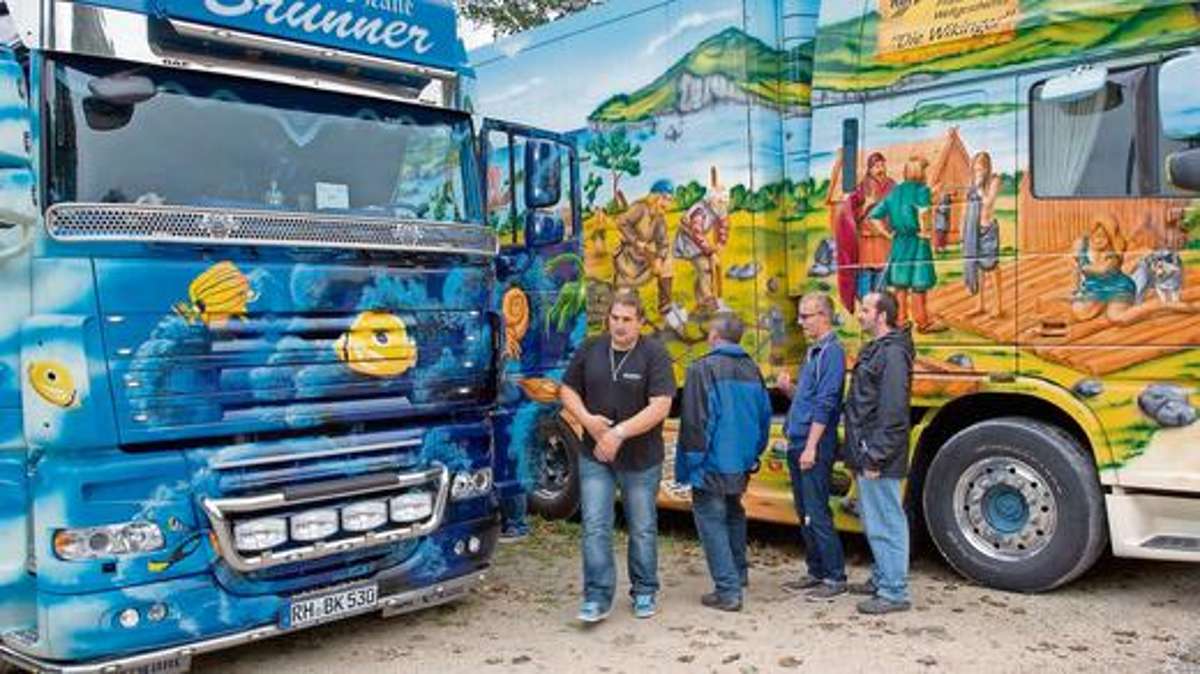 Kulmbach: Truckertreffen mit Musik und Tanz