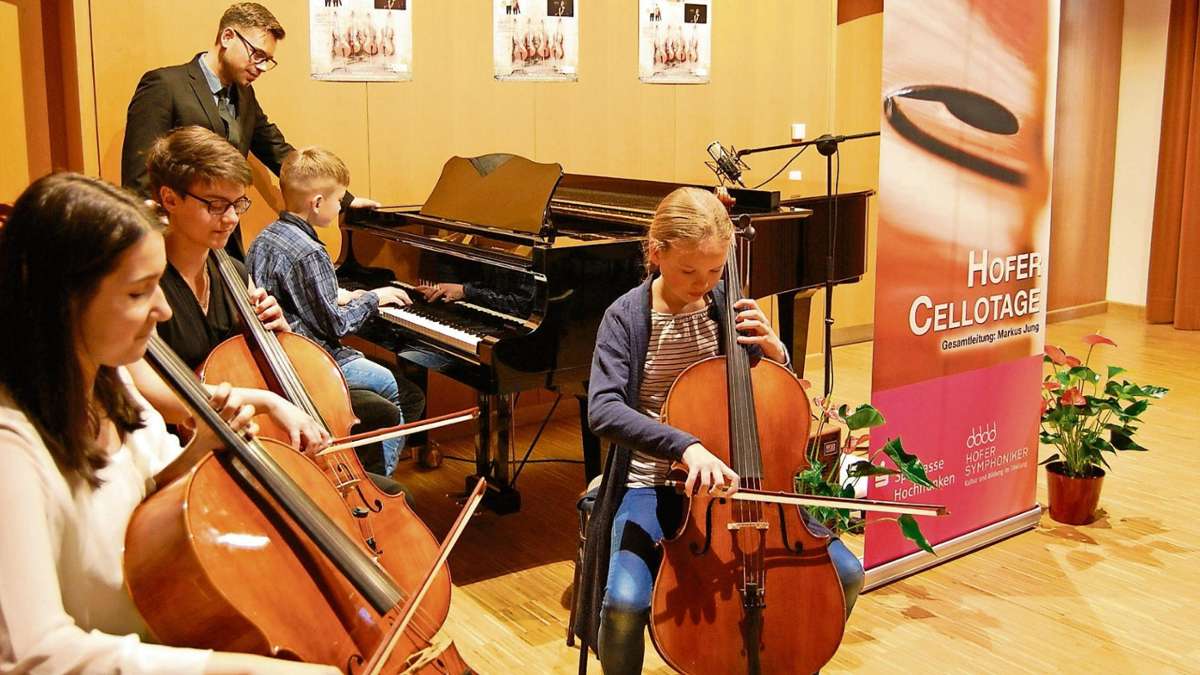 Hof: Cellisten begeistern