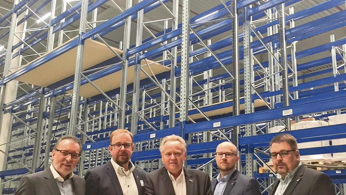Hof/Oberkotzau: Eine Logistik-Halle mit Platz für 13 000 Paletten