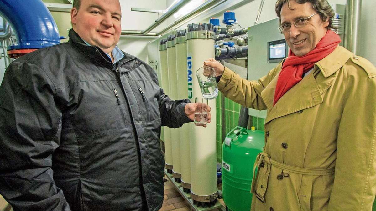 Wunsiedel: Neue Anlage garantiert bestes Trinkwasser