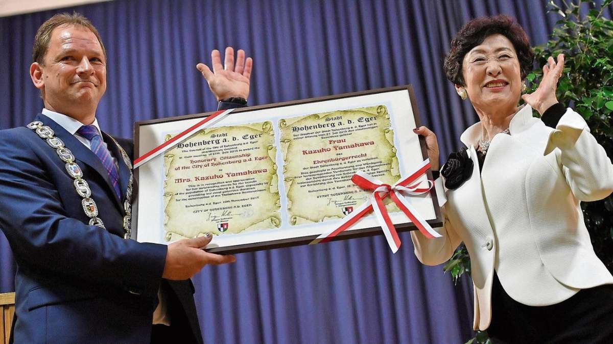 Hohenberg: Ehrenbürgerwürde für Kazuko Yamakawa
